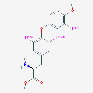 molecular formula C15H12123I3NO4 B608584 Liothyronine I-123 CAS No. 60345-90-6