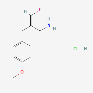 molecular formula C11H15ClFNO B608604 LJP-1586 HCl CAS No. 955037-42-0