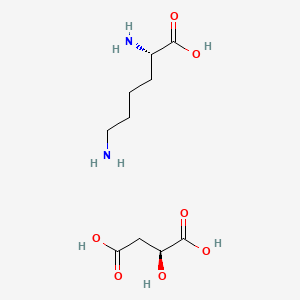 molecular formula C10H20N2O7 B608611 L-Lysine (S)-maleate CAS No. 71555-10-7