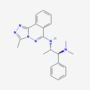 molecular formula C21H24N6 B608615 L-Moses 
