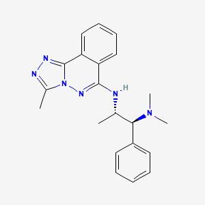 molecular formula C21H24N6 B608615 L-Moses CAS No. 2079885-05-3