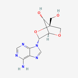 molecular formula C11H13N5O4 B608617 LNA-Adenosine 