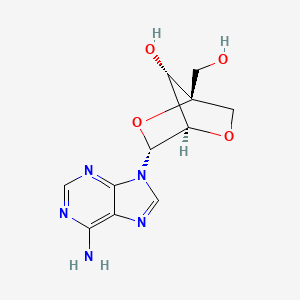 molecular formula C11H13N5O4 B608617 LNA-Adenosine CAS No. 206055-70-1