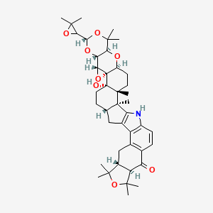 molecular formula C42H55NO8 B608623 洛利毒素A CAS No. 81771-20-2