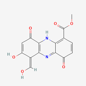 molecular formula C15H10N2O6 B608627 Lomofungin CAS No. 26786-84-5