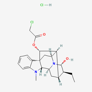 molecular formula C22H28Cl2N2O3 B608634 Lorajmine hydrochloride CAS No. 40819-93-0