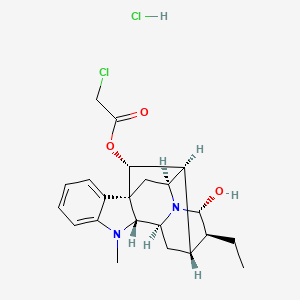 molecular formula C22H28Cl2N2O3 B608634 盐酸洛拉君明 CAS No. 40819-93-0