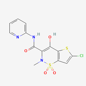 molecular formula C13H10ClN3O4S2 B608637 洛诺昔康 CAS No. 70374-27-5