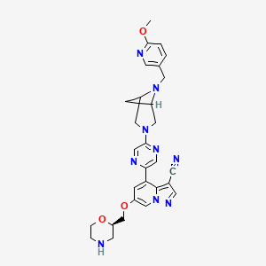 molecular formula C29H31N9O3 B608641 LOXO-292 CAS No. 2222755-14-6