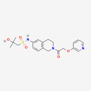 molecular formula C20H25N3O5S B608658 Nampt-IN-1 