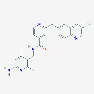 molecular formula C24H22ClN5O B608661 LSP-249 