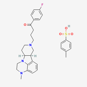 molecular formula C31H36FN3O4S B608684 lumateperone Tosylate CAS No. 1187020-80-9