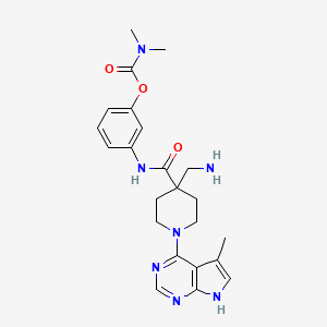 molecular formula C23H29N7O3 B608707 LX7101 CAS No. 1192189-69-7
