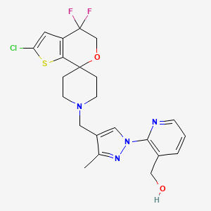 molecular formula C22H23ClF2N4O2S B608728 LY2940094 CAS No. 1307245-86-8