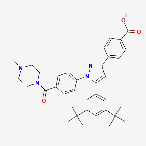 molecular formula C36H42N4O3 B608730 LY2955303 CAS No. 1433497-19-8