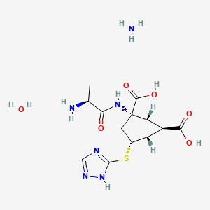 molecular formula C13H17N5O5S B608731 mGlu2激动剂 CAS No. 1311385-32-6