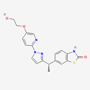 molecular formula C19H18N4O3S B608737 LY3130481 CAS No. 1610802-47-5