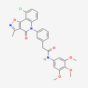 molecular formula C28H24ClN3O6 B608746 LY-402913 CAS No. 334970-65-9