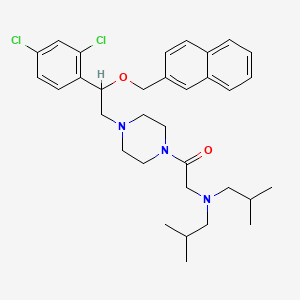 molecular formula C33H43Cl2N3O2 B608757 LYN-1604 