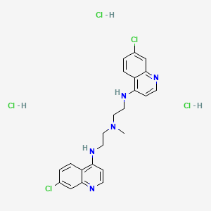 molecular formula C23H26Cl5N5 B608764 Lys01 trihydrochloride CAS No. 1391426-24-6