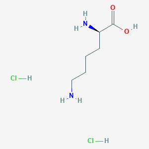 molecular formula C6H16Cl2N2O2 B608769 Lysine dihydrochloride, D- CAS No. 10303-72-7
