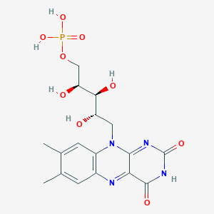 molecular formula C17H21N4O9P B608781 Lyxoflavin 5'-monophosphate CAS No. 53860-75-6