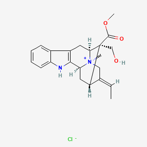 molecular formula C22H27ClN2O3 B608801 Macusine C chloride CAS No. 2697-31-6