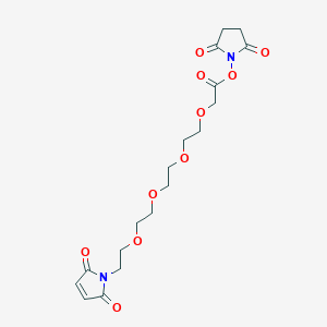 molecular formula C18H24N2O10 B608824 Mal-PEG4-CH2COOH CAS No. 1286754-10-6