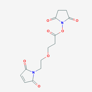 molecular formula C13H14N2O7 B608827 Mal-PEG1-NHS ester CAS No. 1807518-72-4