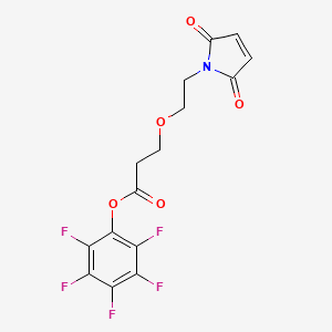 molecular formula C15H10F5NO5 B608828 Mal-PEG1-PFP 