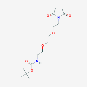 molecular formula C15H24N2O6 B608831 Mal-PEG2-NH-Boc CAS No. 660843-21-0