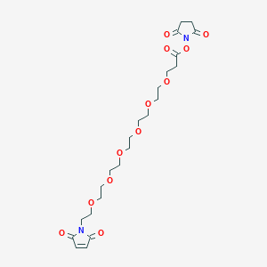 molecular formula C23H34N2O12 B608849 Mal-PEG6-NHS ester 