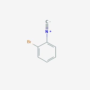 molecular formula C7H4BrN B060885 1-Bromo-2-isocyanobenzene CAS No. 183209-26-9