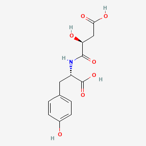 molecular formula C13H15NO7 B608856 Malyl tyrosine CAS No. 688013-96-9