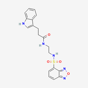 molecular formula C19H19N5O4S B608858 MAO-B ligand-1 