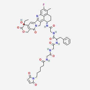 molecular formula C49H51FN8O11 B608881 MC-GGFG-Exatecan 