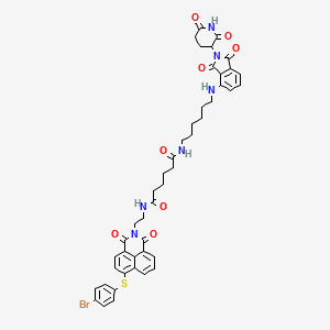 molecular formula C45H45BrN6O8S B608882 PROTAC Mcl1 degrader-1 