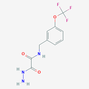 molecular formula C10H10F3N3O3 B608889 MDI-2268 CAS No. 1609176-50-2