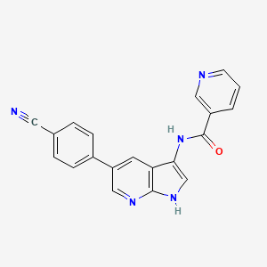 molecular formula C20H13N5O B608906 Pim1/AKK1-IN-1 CAS No. 1093222-27-5