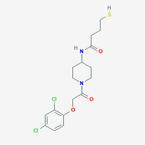 N-{1-[(2,4-Dichlorophenoxy)acetyl]piperidin-4-Yl}-4-Sulfanylbutanamide