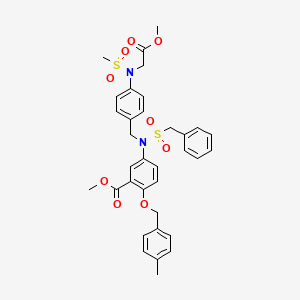molecular formula C34H36N2O9S2 B608913 Ptp1B-IN-2 