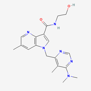 molecular formula C19H24N6O2 B608917 DprE1-IN-2 CAS No. 1615713-87-5