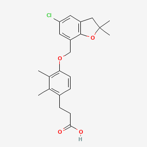molecular formula C22H25ClO4 B608918 GPR120 Agonist 2 CAS No. 1234844-11-1