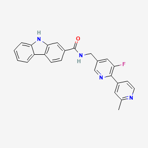 molecular formula C25H19FN4O B608921 Porcn-IN-1 