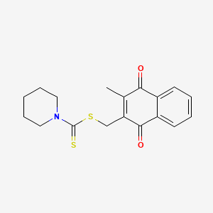 molecular formula C18H19NO2S2 B608923 Pkm2-IN-1 