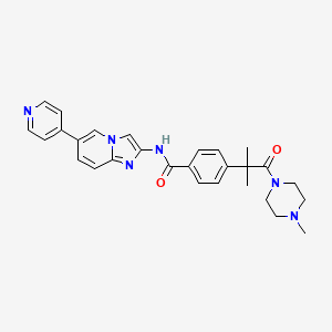 molecular formula C28H30N6O2 B608927 Clk-IN-T3 CAS No. 2109805-56-1