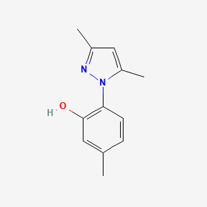 molecular formula C12H14N2O B608955 ME1111 CAS No. 1391758-52-3
