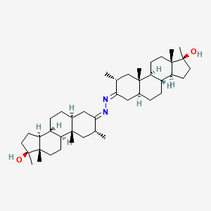 molecular formula C42H68N2O2 B608960 Mebolazine CAS No. 3625-07-8
