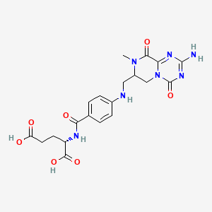 molecular formula C20H23N7O7 B608964 (6RS)-Mefox CAS No. 79573-48-1