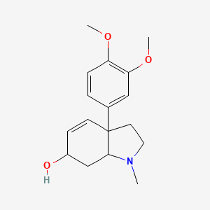 molecular formula C17H23NO3 B608975 Mesembrenol CAS No. 25516-15-8